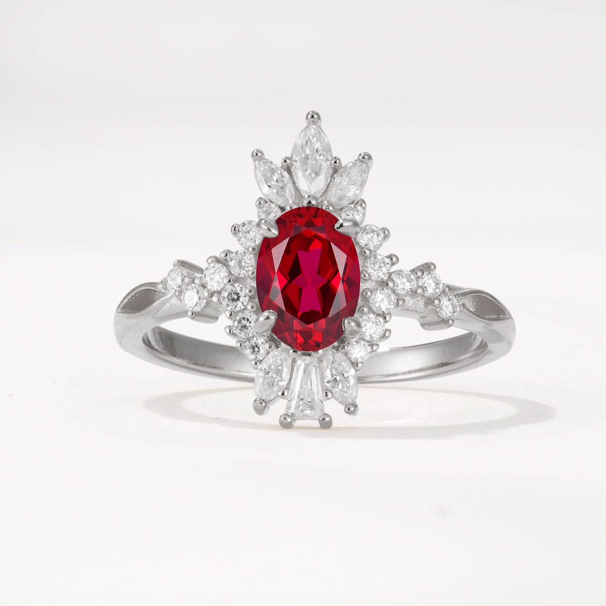 ML07062 Ruby Ring - Additional view