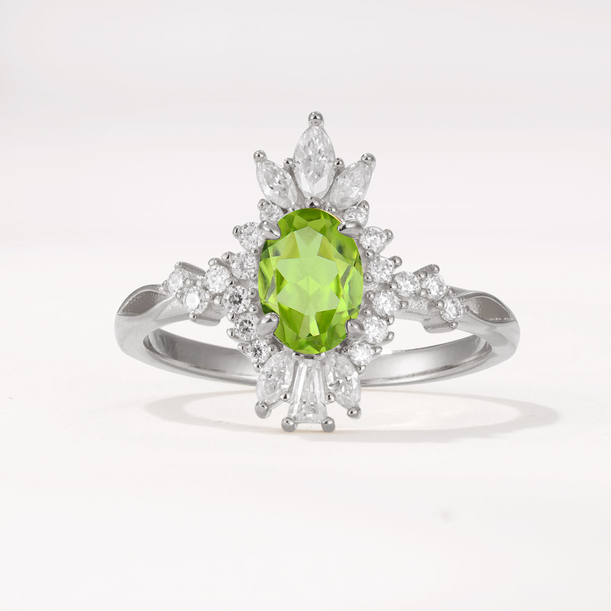 ML07062 Peridot Ring - Additional view