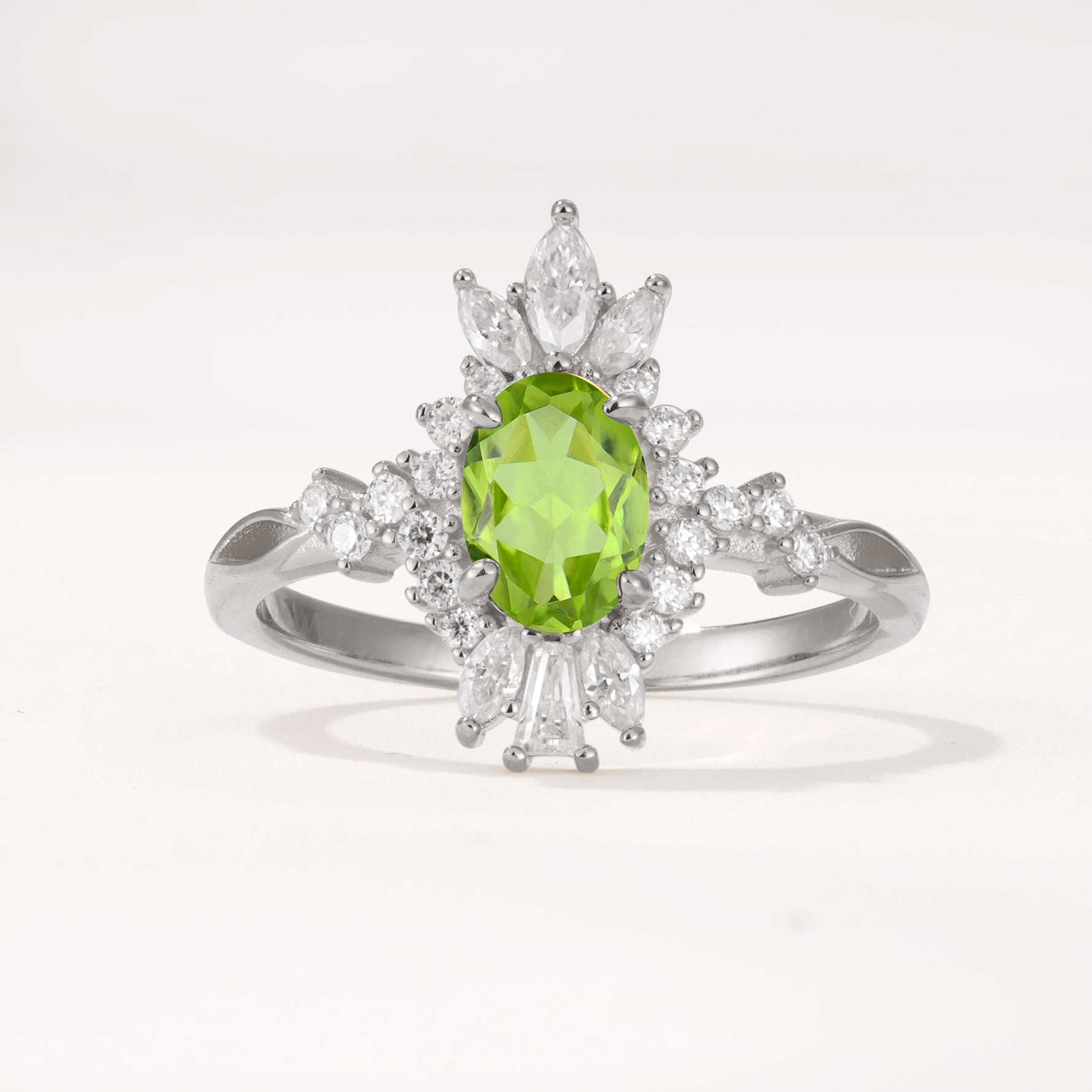 ML07062 Peridot Ring - Additional view