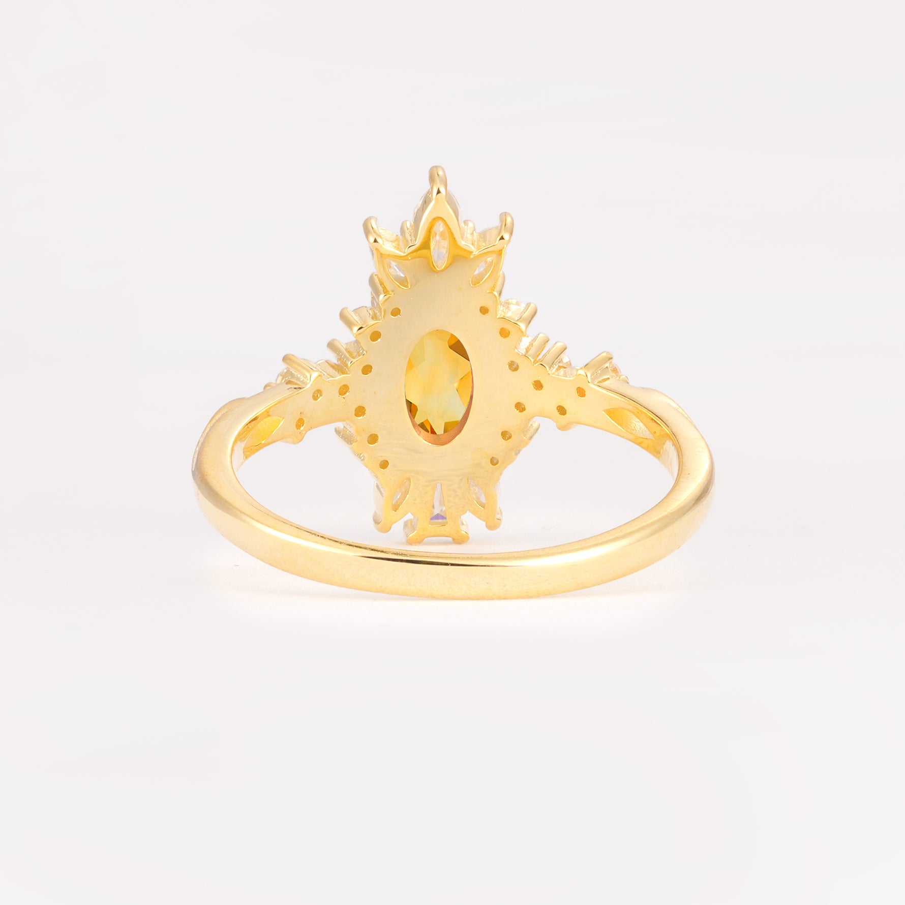 ML07062 Citrine Ring - Additional view