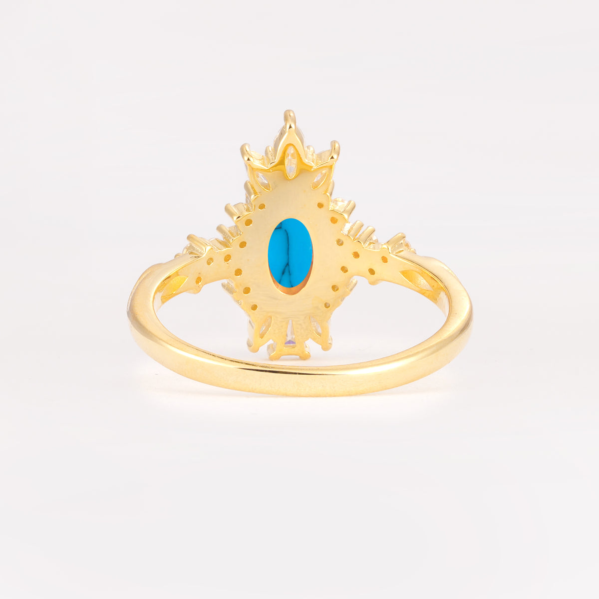 ML07062 Turquoise Ring - Additional view