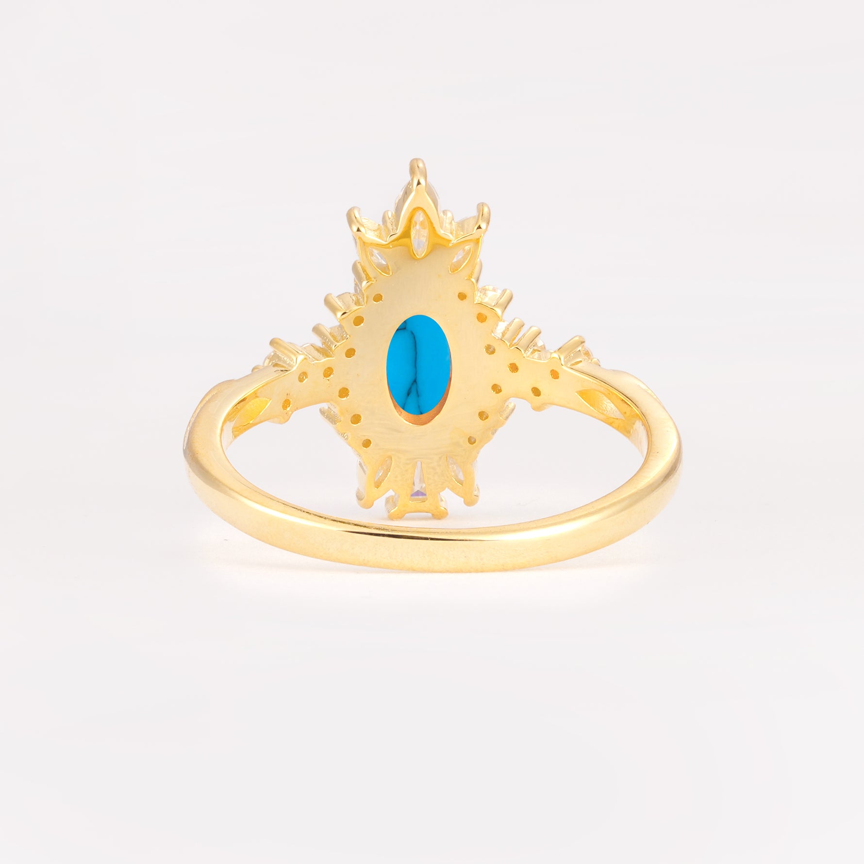 ML07062 Turquoise Ring - Additional view