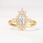ML07062 Lab Diamond Ring - Yellow-Gold
