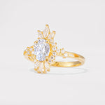 ML07062 Lab Diamond Ring - White-Gold