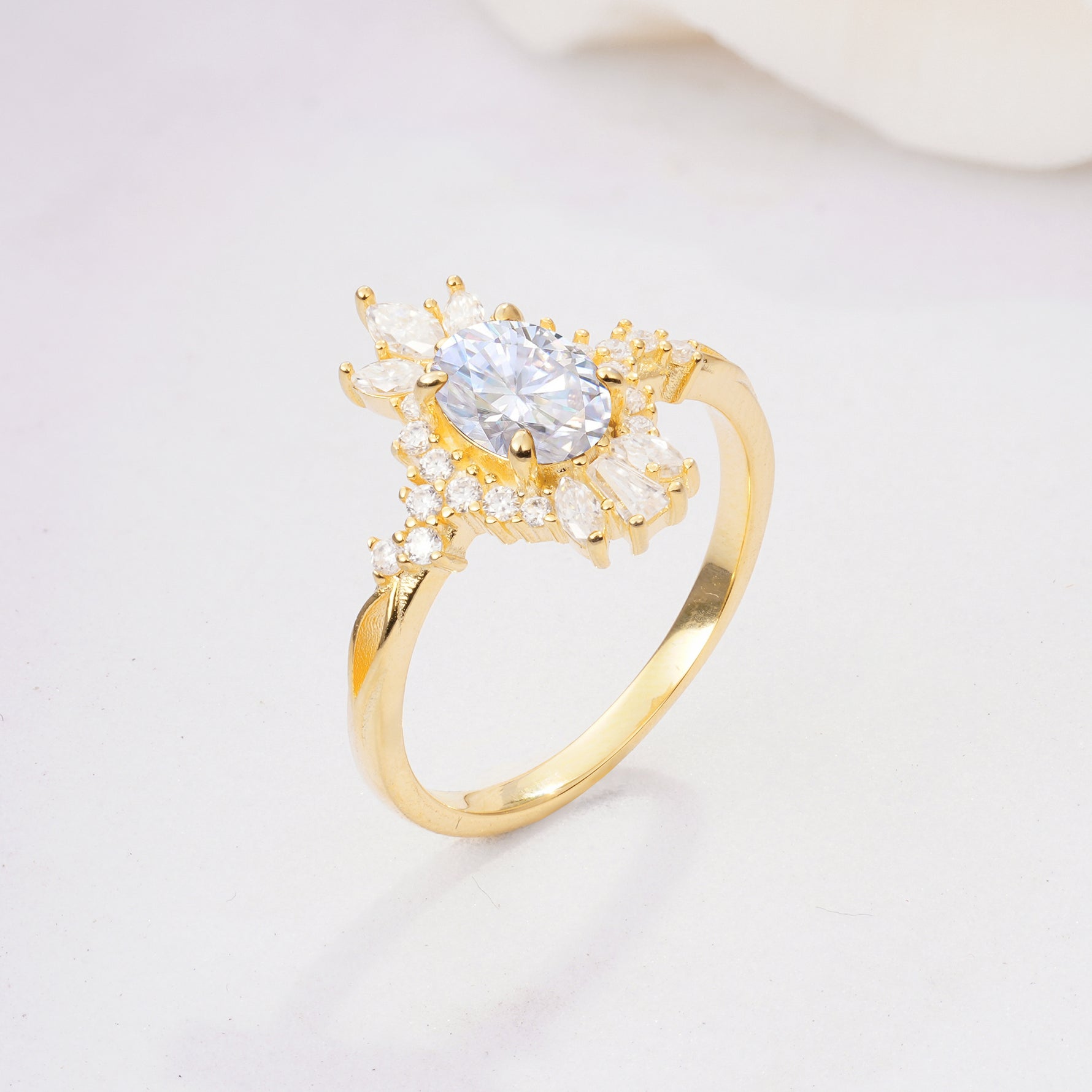 ML07062 Lab Diamond Ring - Additional view