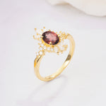 ML07062 Garnet Ring - Additional view