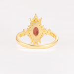 ML07062 Garnet Ring - Additional view