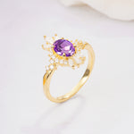 ML07062 Amethyst Ring - Additional view