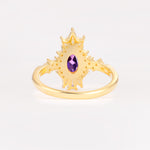 ML07062 Amethyst Ring - Additional view