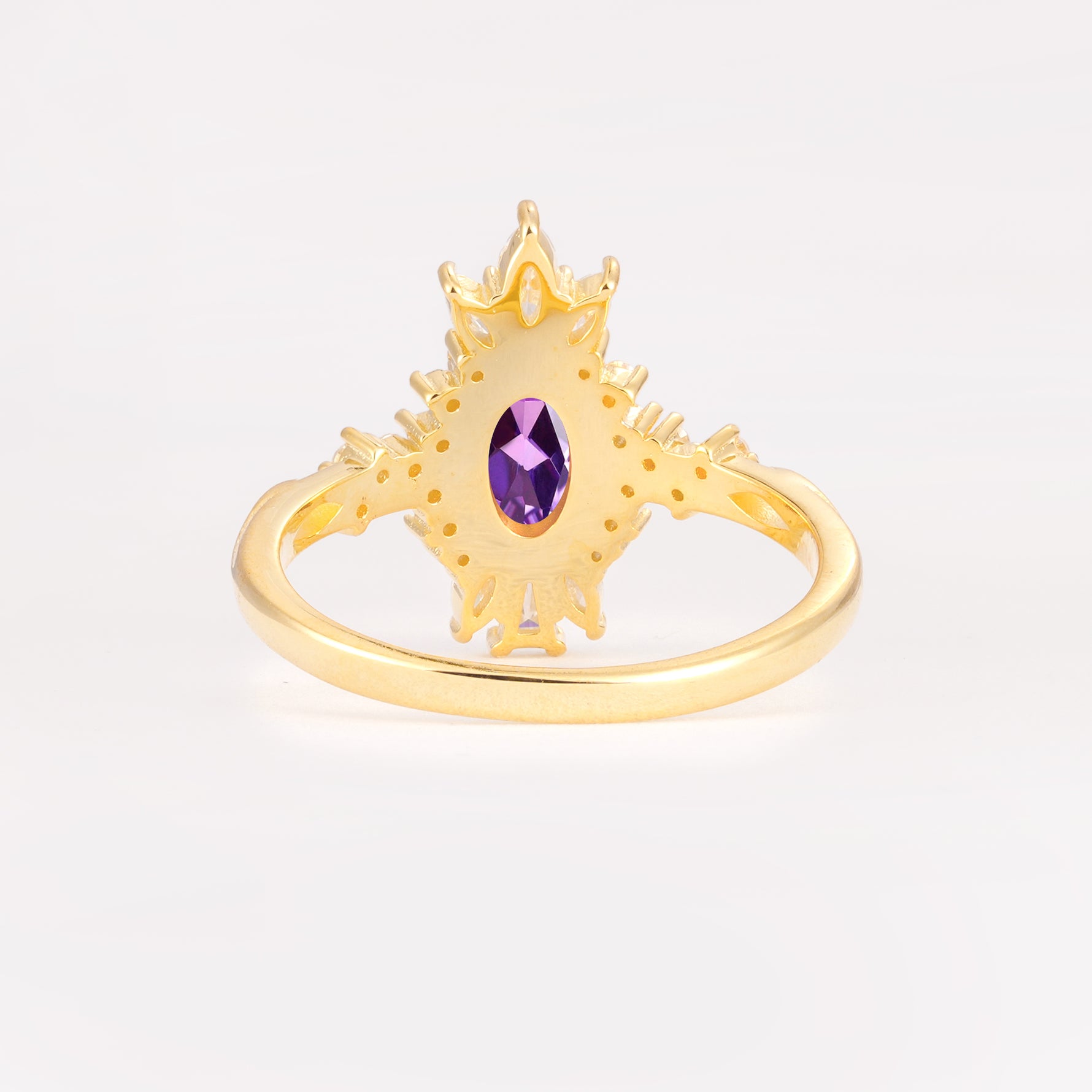ML07062 Amethyst Ring - Additional view