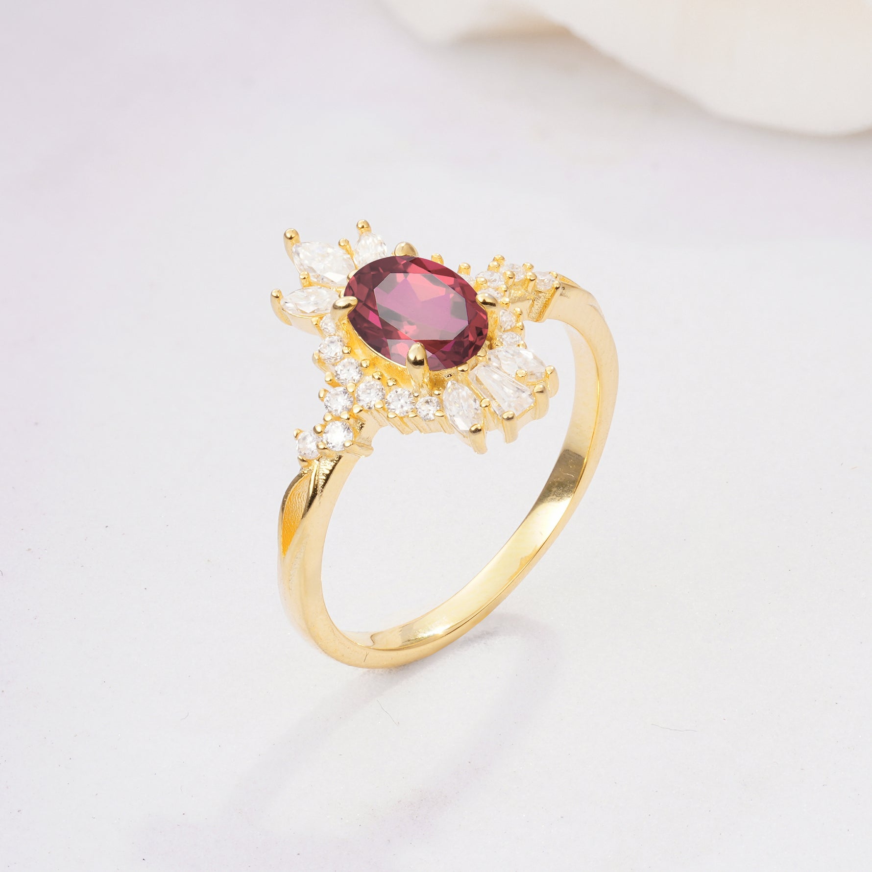ML07062 Ruby Ring - Additional view