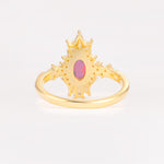 ML07062 Ruby Ring - Additional view