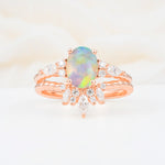 ML07064 Fire Opal Ring - Additional view