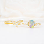 ML07064 Fire Opal Ring - Additional view