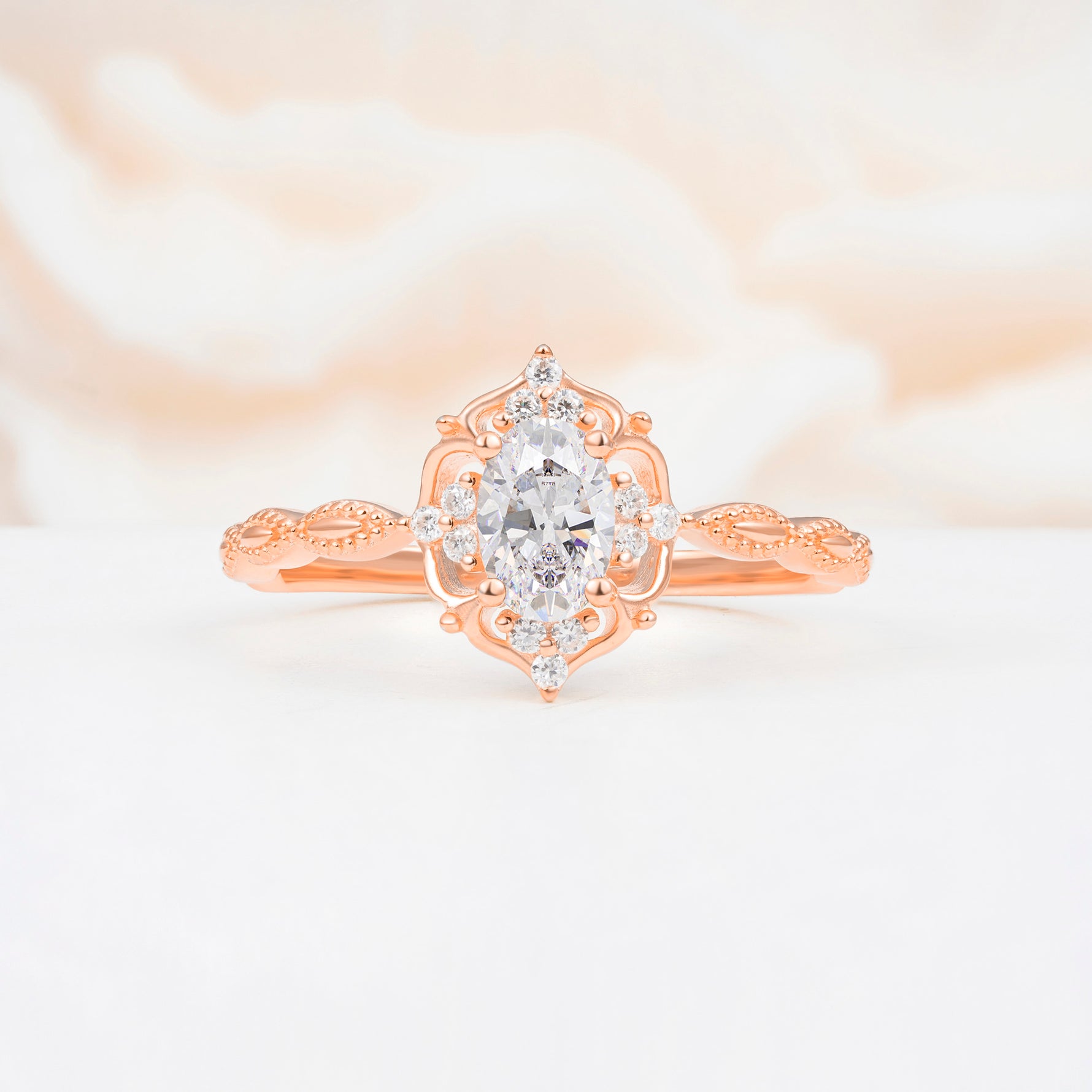 ML07068 Moissanite Ring - Additional view