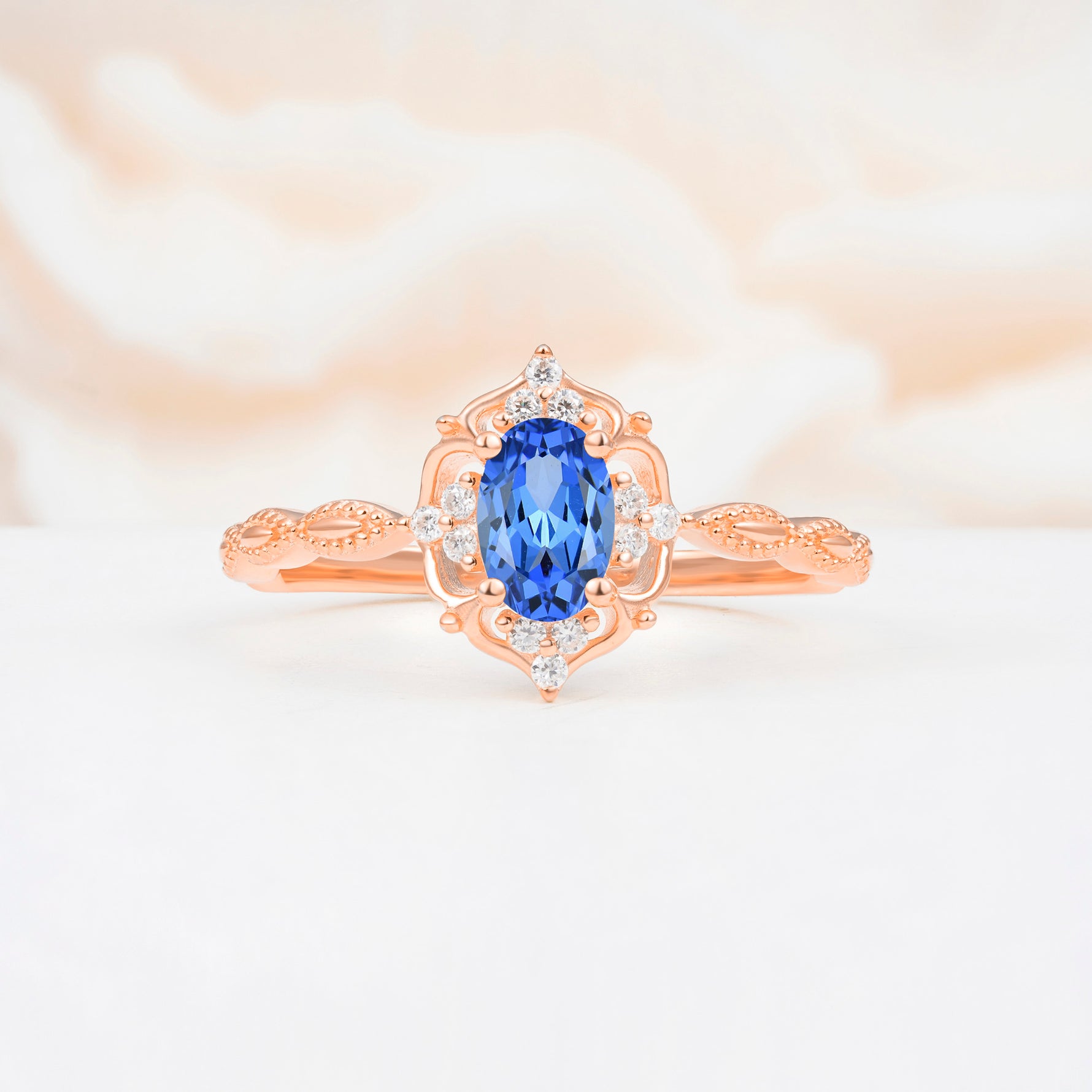 ML07068 Sapphire Ring - Additional view