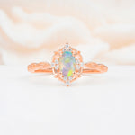 ML07068 Fire Opal Ring - Additional view