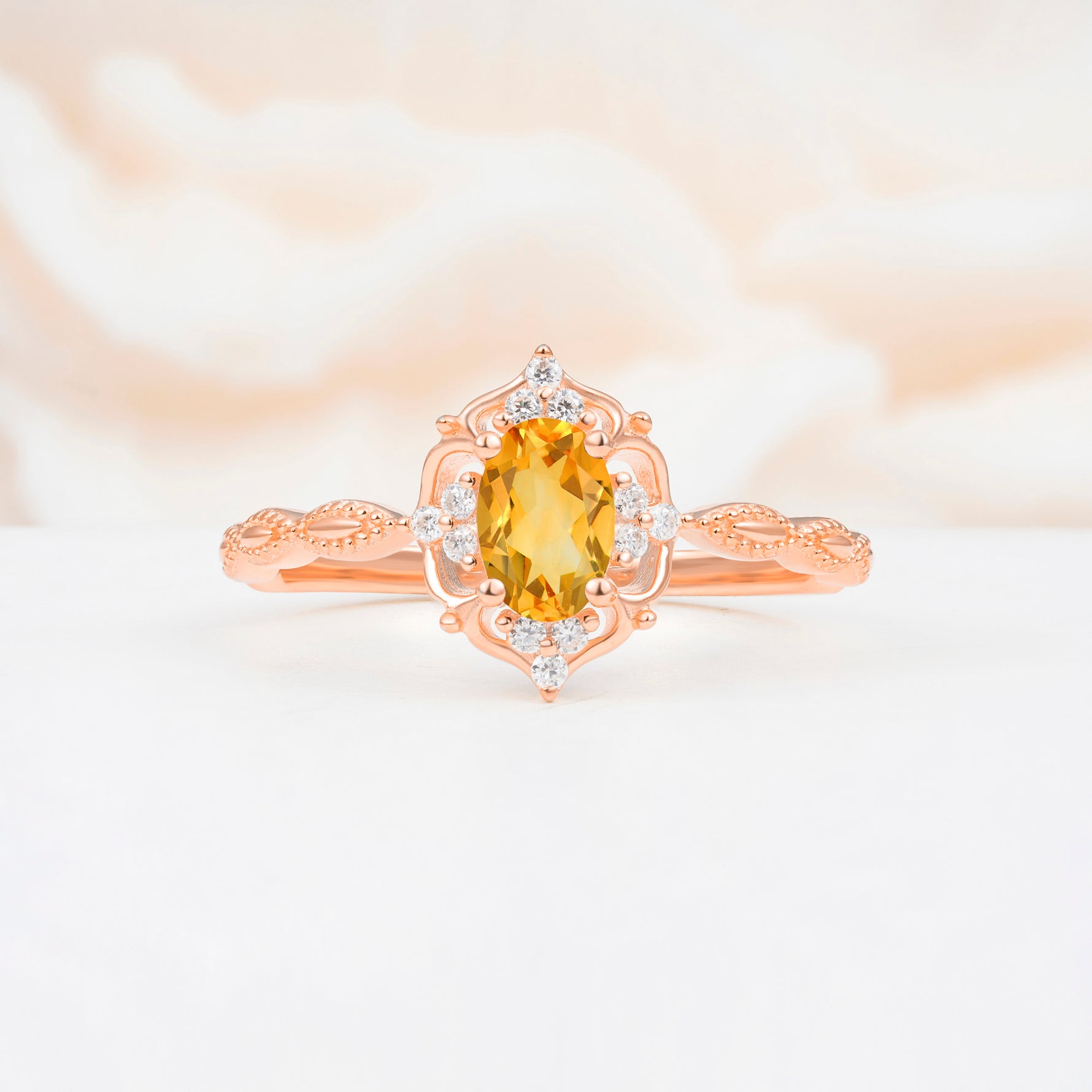 ML07068 Citrine Ring - Additional view