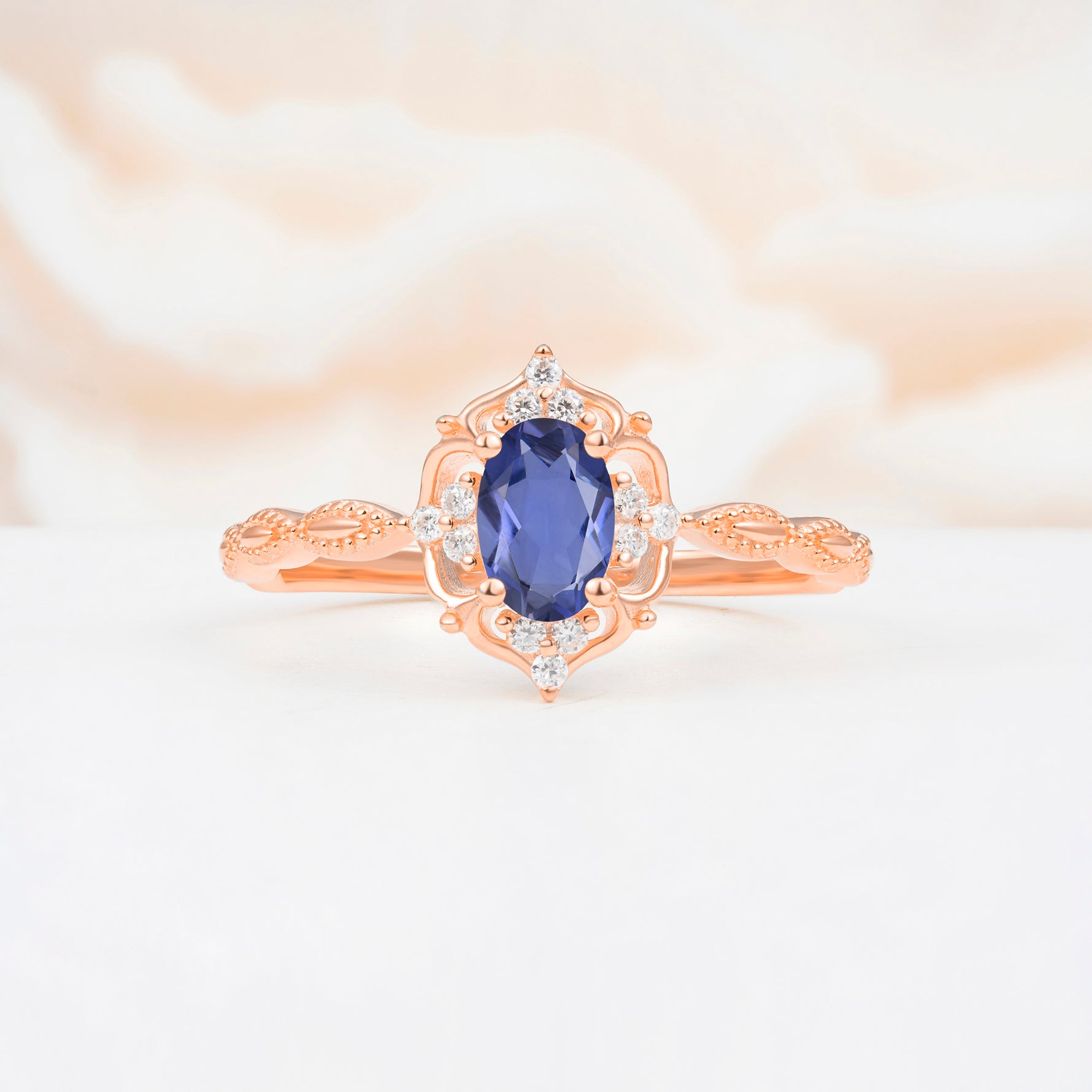 ML07068 Tanzanite Ring - Additional view