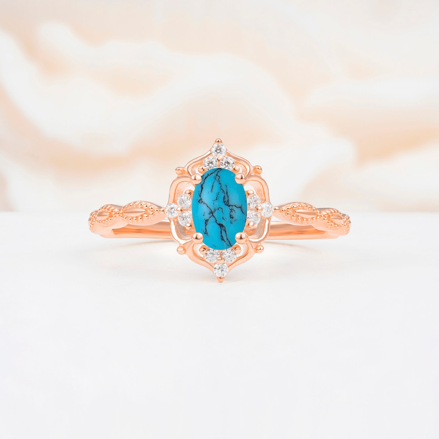 ML07068 Turquoise Ring - Additional view