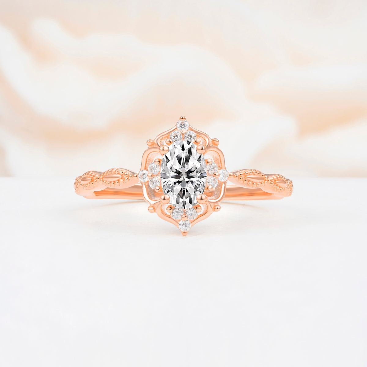 ML07068 Lab Diamond Ring - Additional view