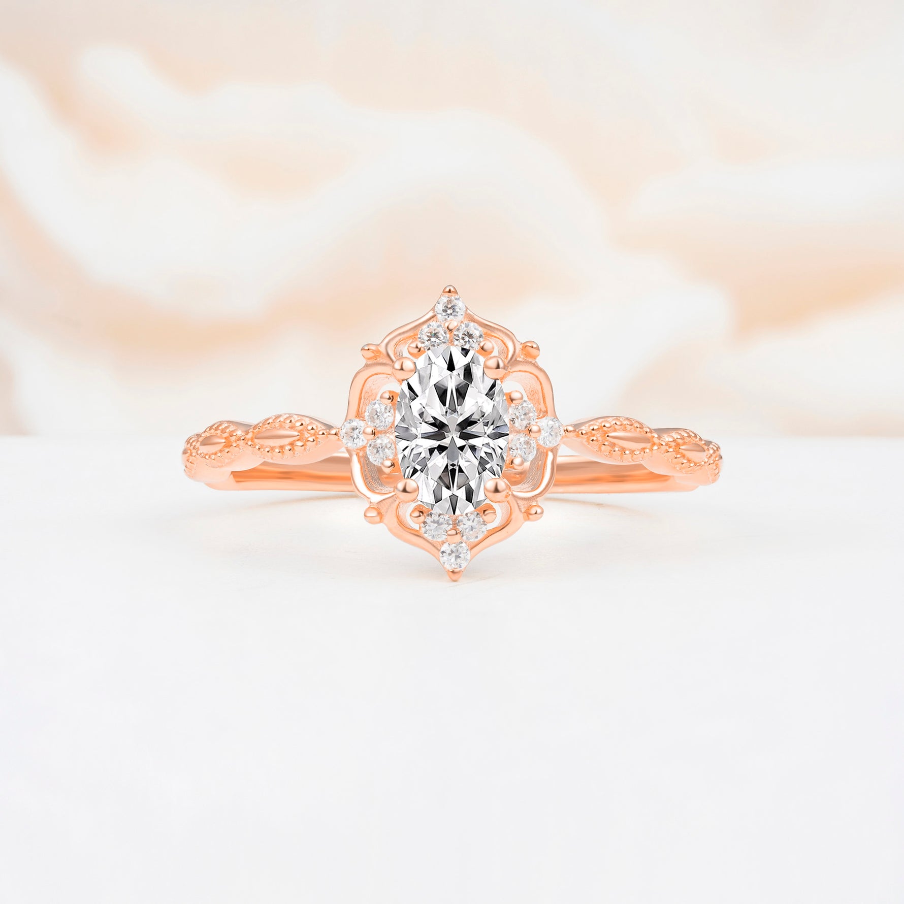 ML07068 Lab Diamond Ring - Additional view