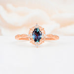 ML07068 Alexandrite Ring - Additional view