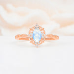 ML07068 Moonstone Ring - Additional view