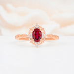 ML07068 Ruby Ring - Additional view