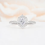 ML07068 Moissanite Ring - Additional view