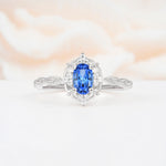 ML07068 Sapphire Ring - Additional view