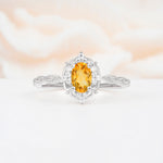ML07068 Citrine Ring - Additional view