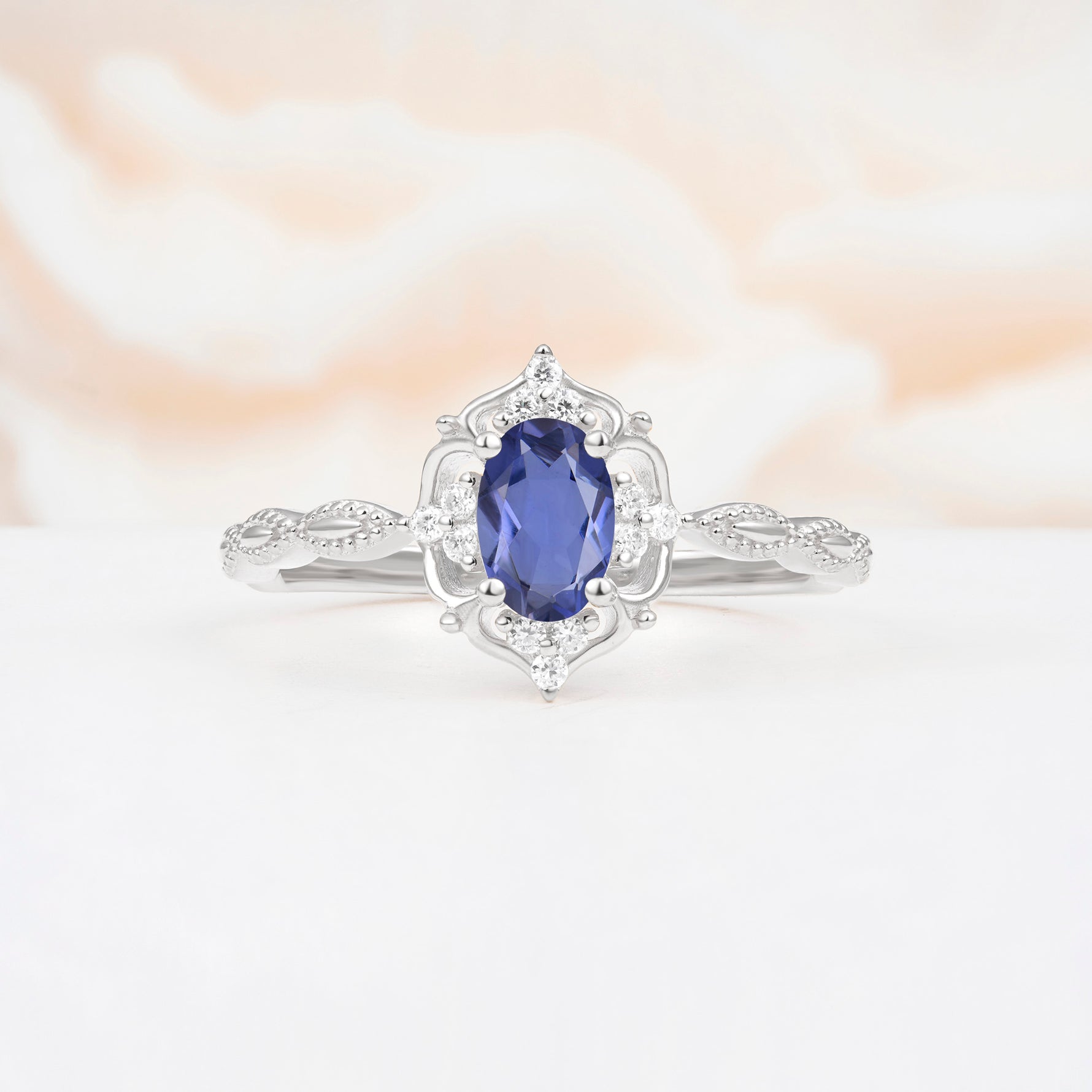 ML07068 Tanzanite Ring - Additional view