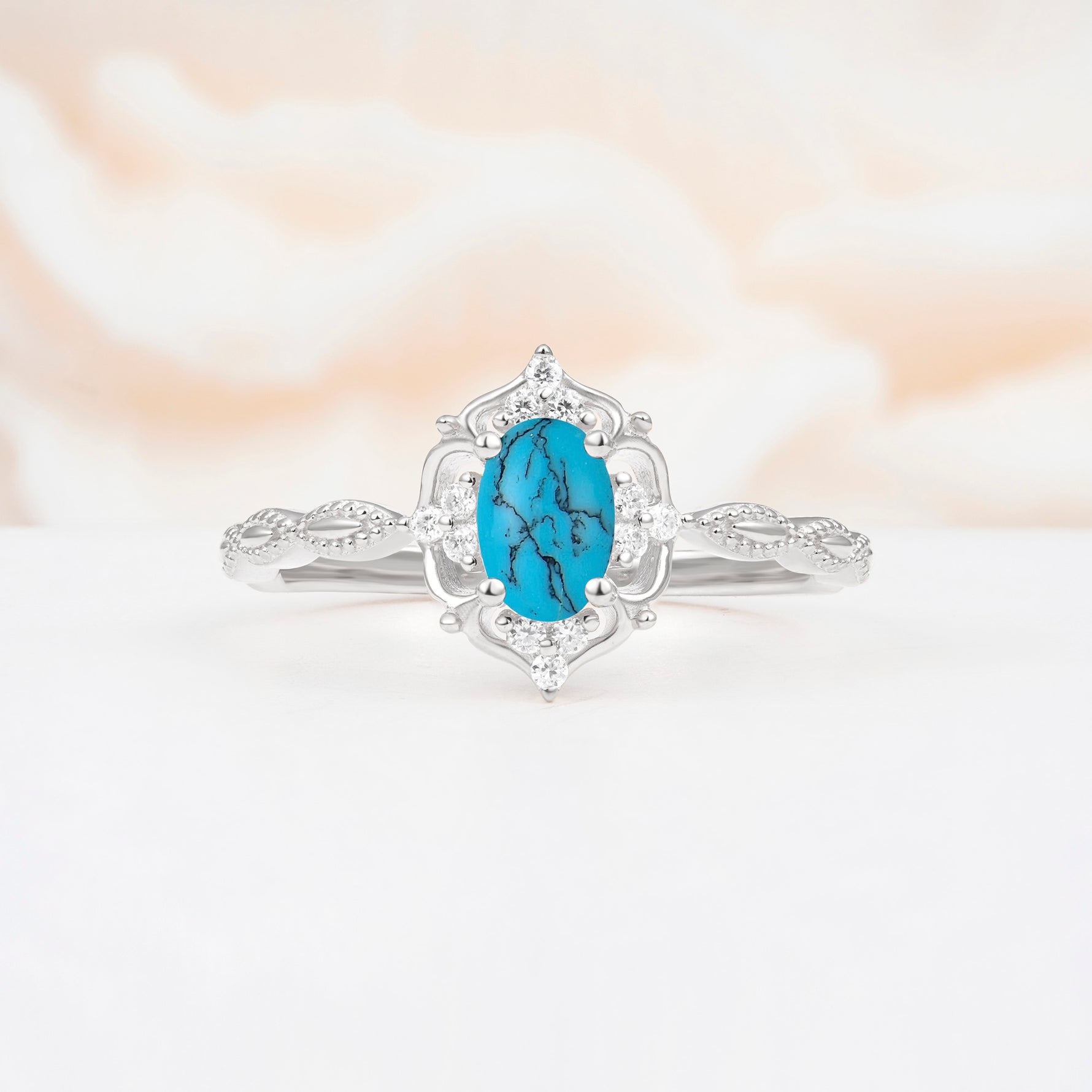 ML07068 Turquoise Ring - Additional view