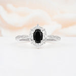ML07068 Black Onyx Ring - Additional view
