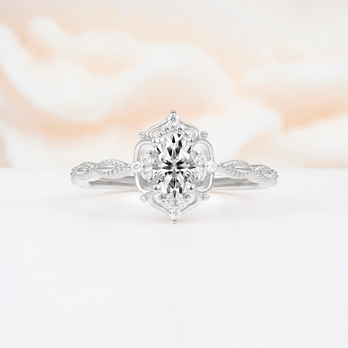 ML07068 Lab Diamond Ring - Additional view