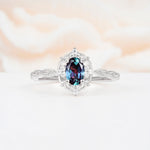 ML07068 Alexandrite Ring - Additional view