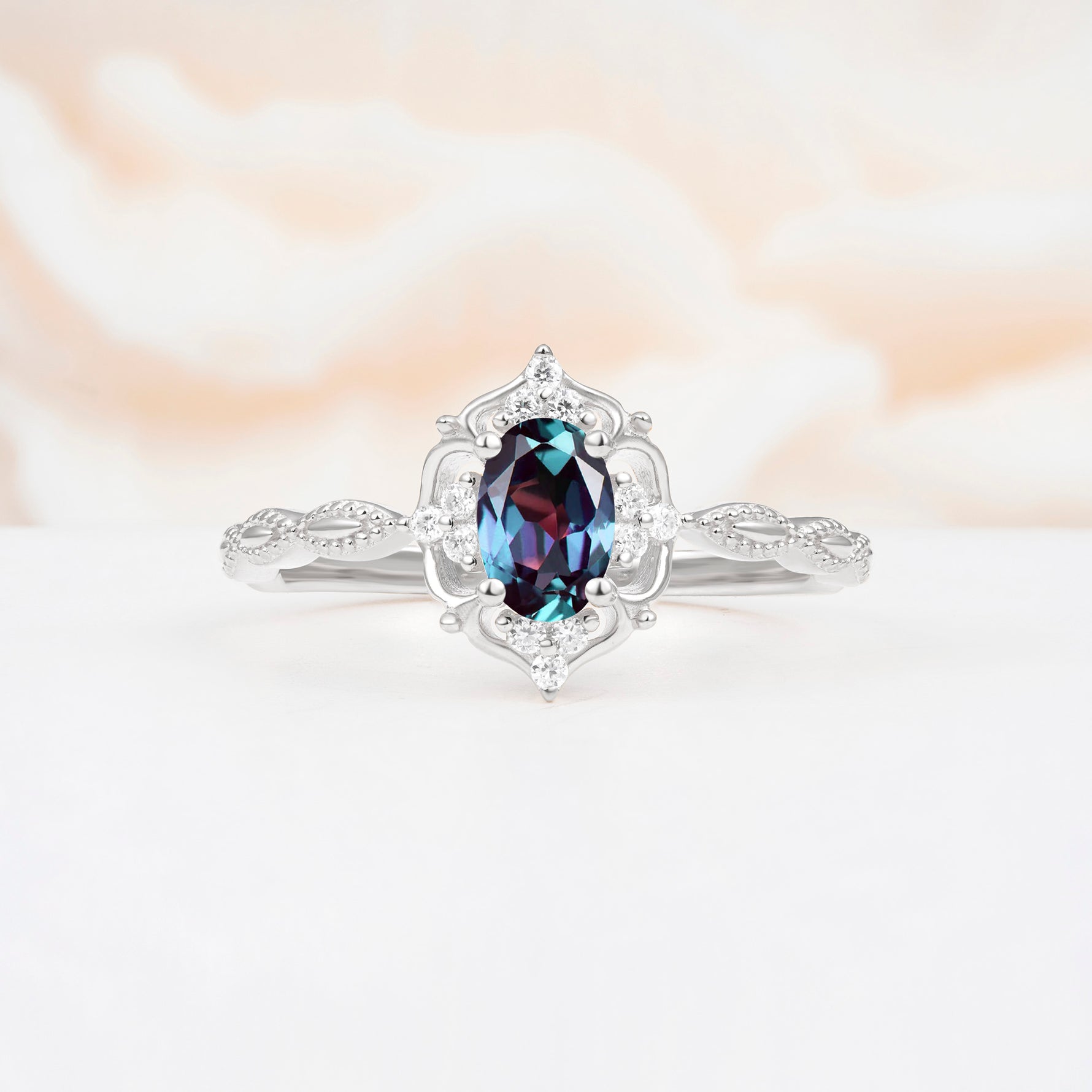 ML07068 Alexandrite Ring - Additional view