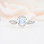 ML07068 Moonstone Ring - Additional view