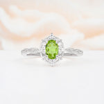 ML07068 Peridot Ring - Additional view