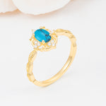 ML07068 Turquoise Ring - Additional view