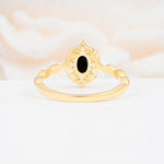 ML07068 Black Onyx Ring - Additional view