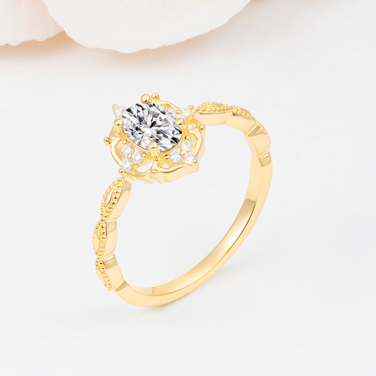 ML07068 Lab Diamond Ring - Additional view