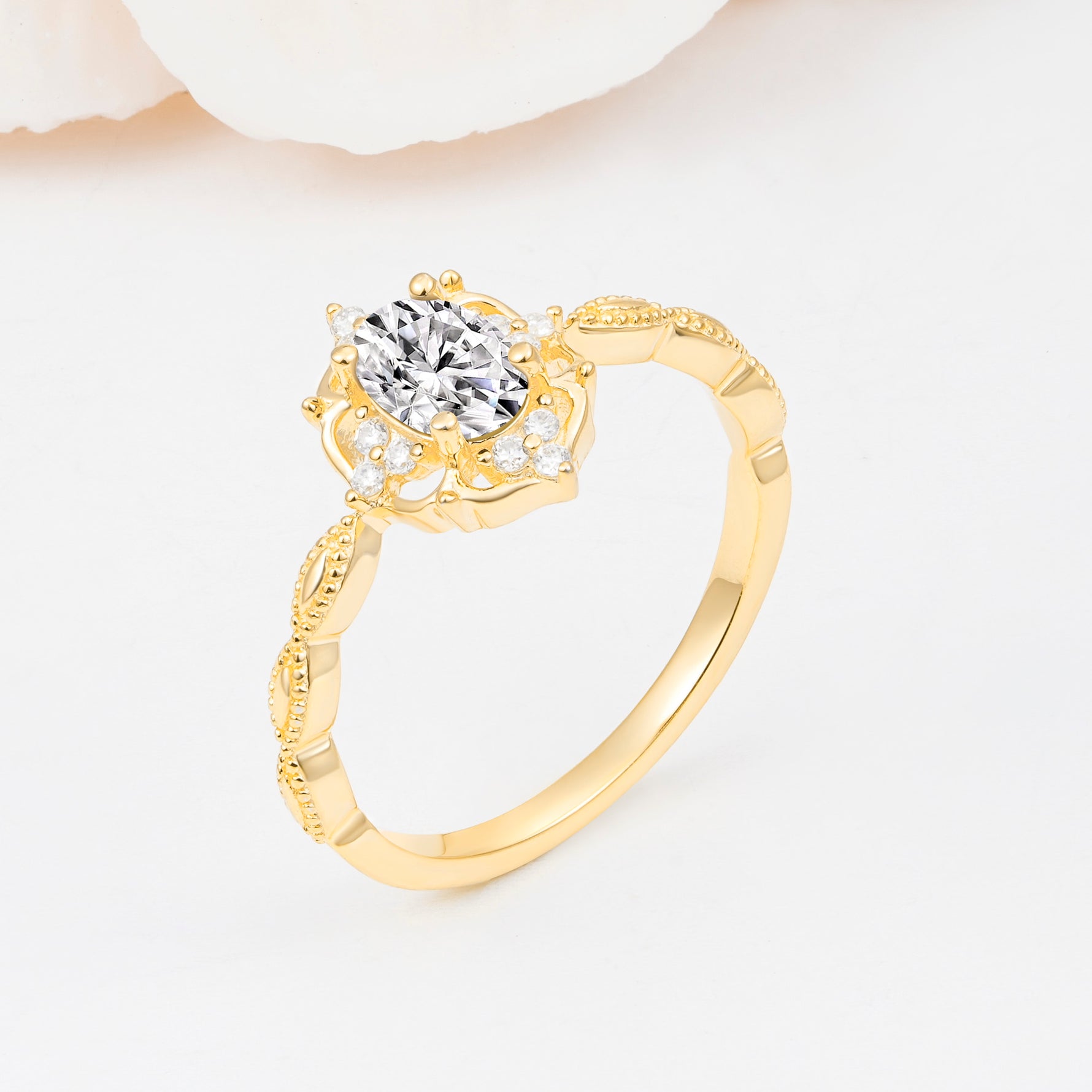 ML07068 Lab Diamond Ring - Additional view