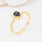 ML07068 Alexandrite Ring - Additional view