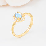 ML07068 Moonstone Ring - Additional view