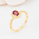 ML07068 Ruby Ring - Additional view