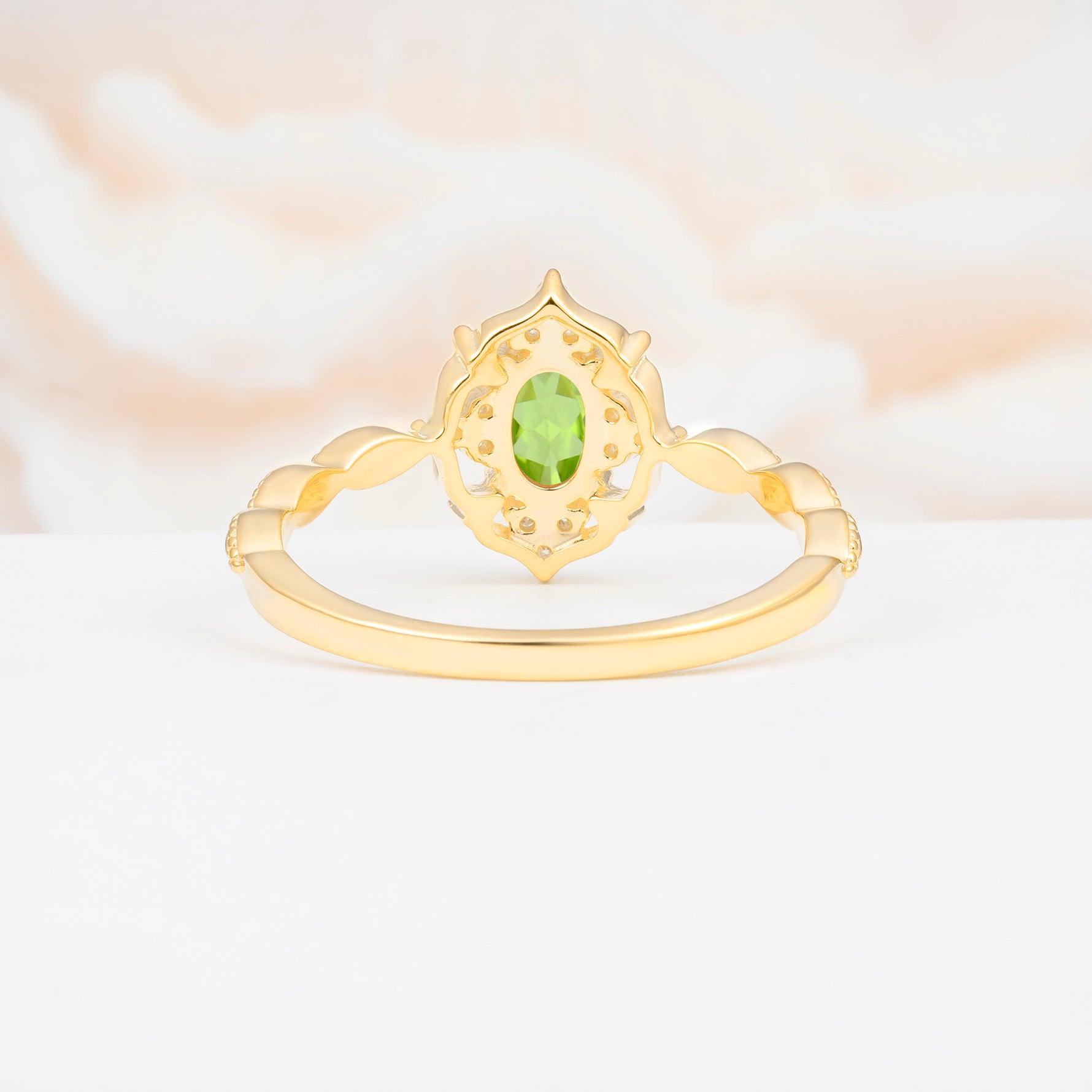ML07068 Peridot Ring - Additional view