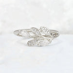 Marquise Cut Moissanite Leaf Wrap Fashion Ring - Additional view