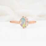 SR06718 Fire Opal Ring - Additional view